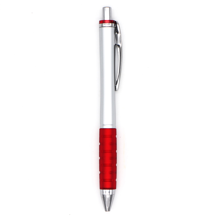 High quality plastic push  advertising promotion ballpoint pen